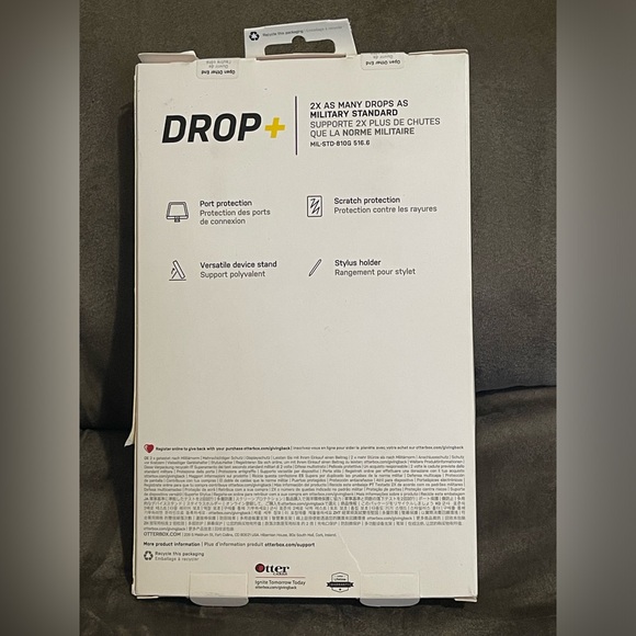 OtterBox Other - Otter Box- Black Defender Case for Samsung Galaxy Tab A7 Lite